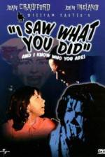 Watch I Saw What You Did 123MovieFree