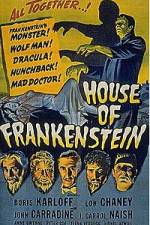 Watch House of Frankenstein 123MovieFree
