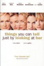 Watch Things You Can Tell Just by Looking at Her 123MovieFree