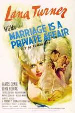 Watch Marriage Is a Private Affair 123MovieFree