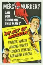 Watch An Act of Murder 123MovieFree