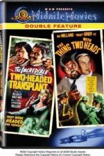 Watch The Incredible 2-Headed Transplant 123MoviesFree
