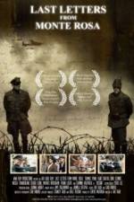 Watch Last Letters from Monte Rosa 123MovieFree