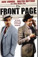 Watch The Front Page 123MovieFree
