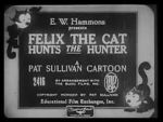 Watch Felix the Cat Hunts the Hunter (Short 1926) 123MovieFree