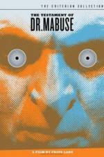 Watch Das Testament des Dr Mabuse 123MoviesFree