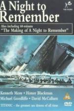 Watch A Night to Remember 123MovieFree