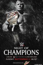 Watch WWE Night of Champions 123MovieFree