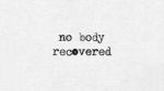 Watch No Body Recovered (TV Special 2021) 123moviesfree