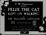 Watch Felix the Cat Kept on Walking (Short 1925) 123MovieFree